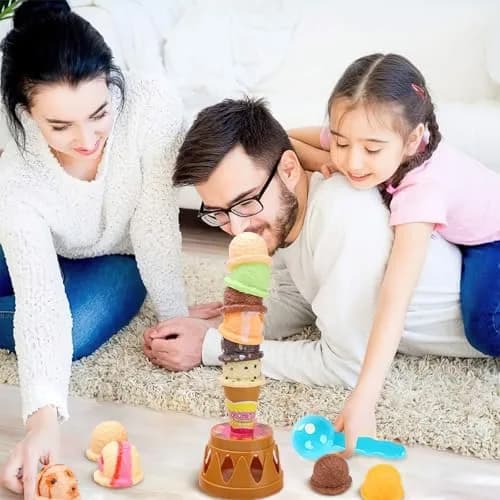 BigOtters Ice Cream Game, Sweet Treats Tower | Pretend Play Food for Kids thumbnail 2