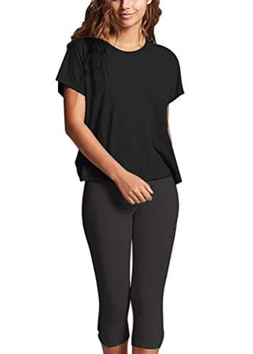 Mippo Womens Open Back Workout Tops Short Sleeve Athletic Gym T Shirts | Breathable, Soft, Stylish Fit for Yoga & Casual Wear thumbnail 2