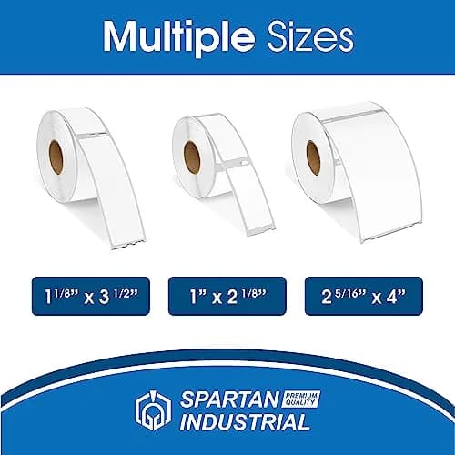 Spartan Industrial Replacement Labels for DYMO 30256 10 Rolls 3000 Labels | Fade-Resistant Thermal Labels thumbnail 6