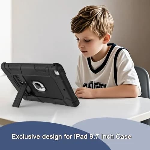 rantice iPad 6th/5th Gen Case 9.7 Inch | Heavy Duty Shockproof Rugged Cover with Kickstand thumbnail 7