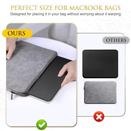 JIKIOU 3 Pack Mouse Pad with Stitched Edge, Perfect Size 25.9cm x 21.1cm x 3mm | Durable Natural Rubber Base for Smooth Tracking thumbnail 5