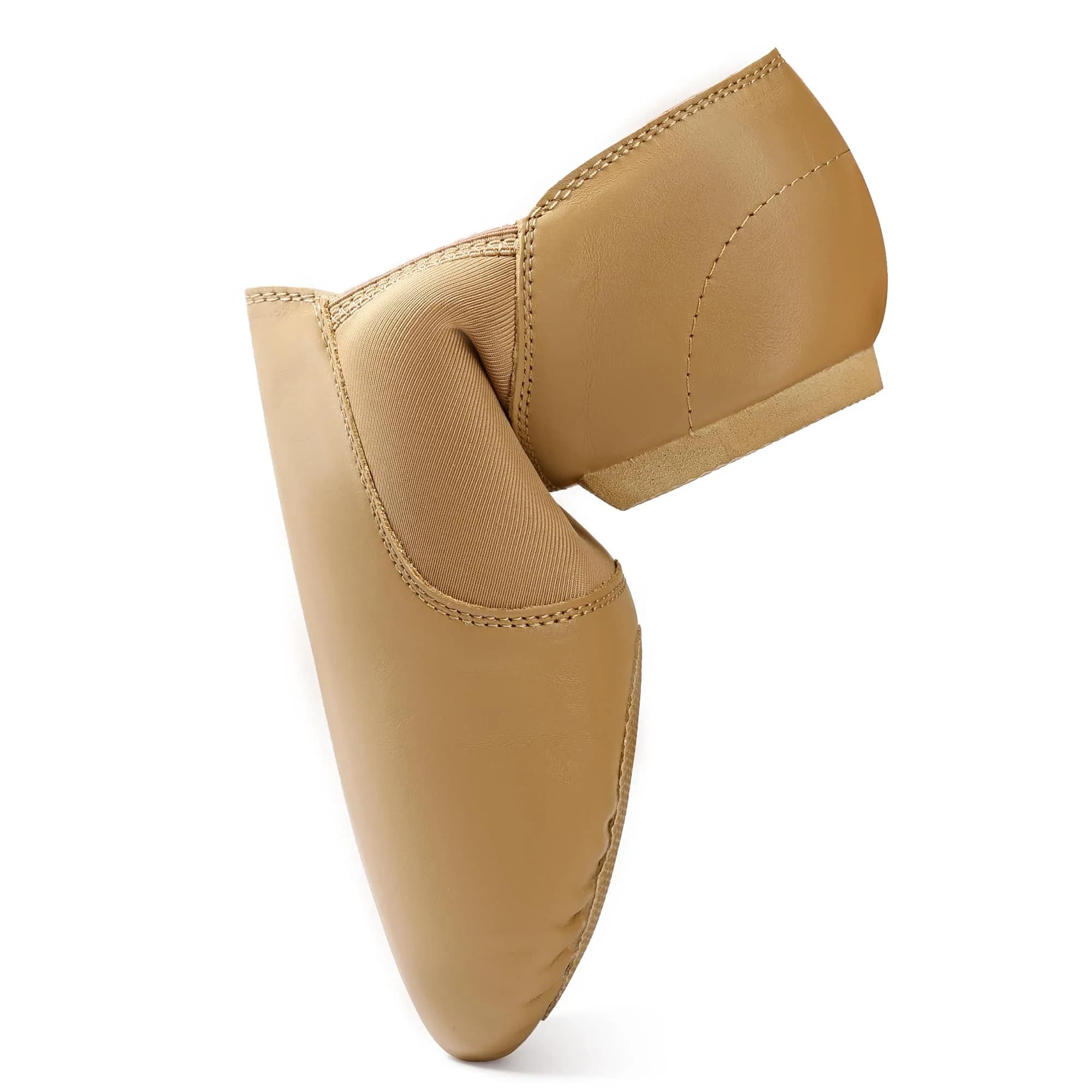 Dynadans Leather Upper Slip-on Jazz Dance Shoe for Women & Men | Comfortable, Durable & Supportive - main product image
