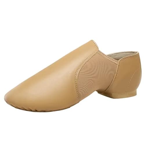 Dynadans Leather Upper Slip-on Jazz Dance Shoe for Women & Men | Comfortable, Durable & Supportive thumbnail 3