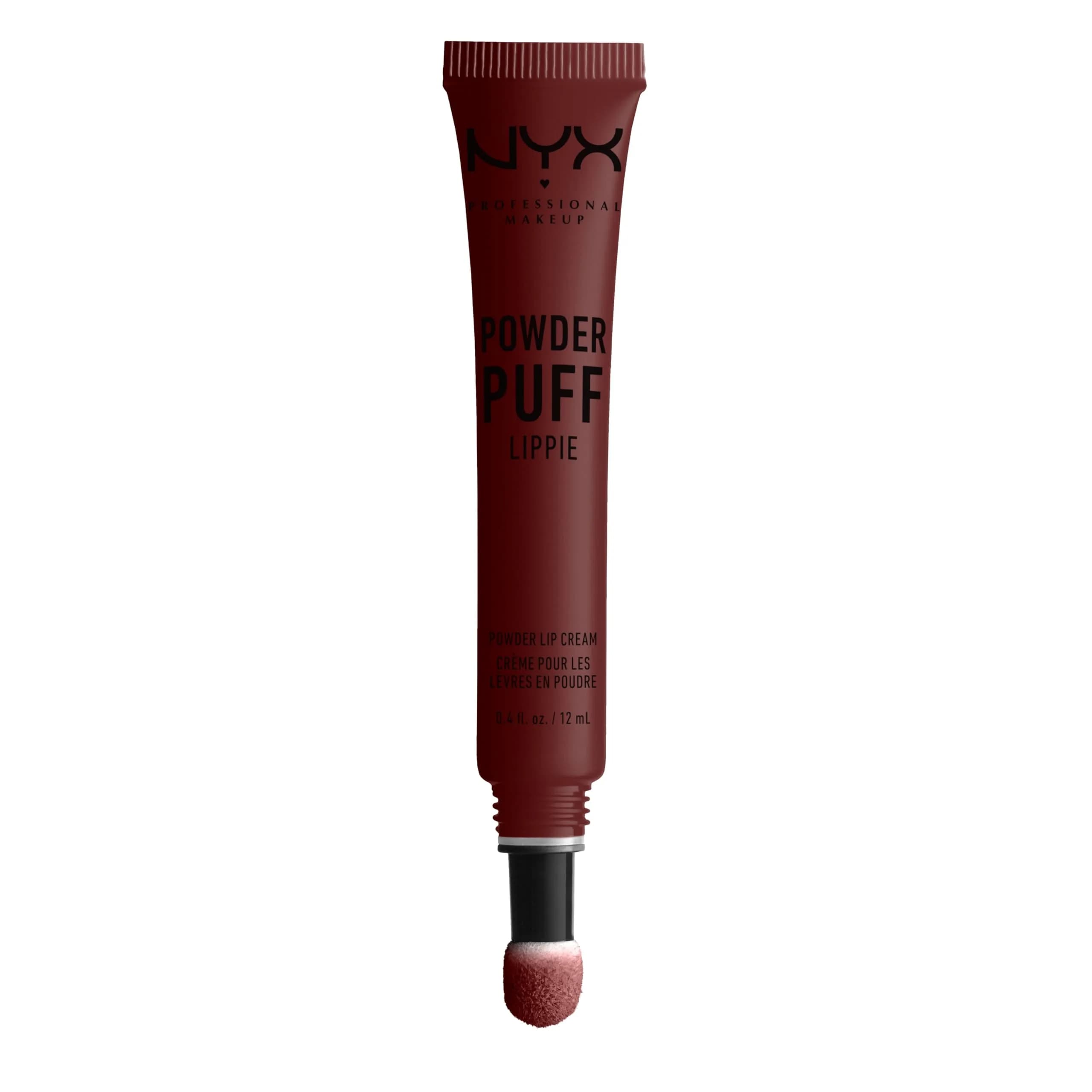 NYX PROFESSIONAL MAKEUP Powder Puff Lippie Lip Cream Pop Quiz Berry 12ml (0.4 Fl Oz) | Soft Matte Finish - main product image