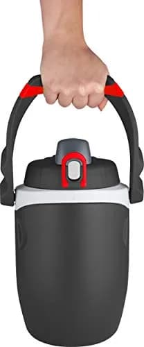 THERMOS 64 oz Hydration Bottle with Flip‑Up Spout Foam Insulation Carry Handle Locking Lid | 64 Ounce BPA-Free Water Jug for Sports & Outdoors thumbnail 5