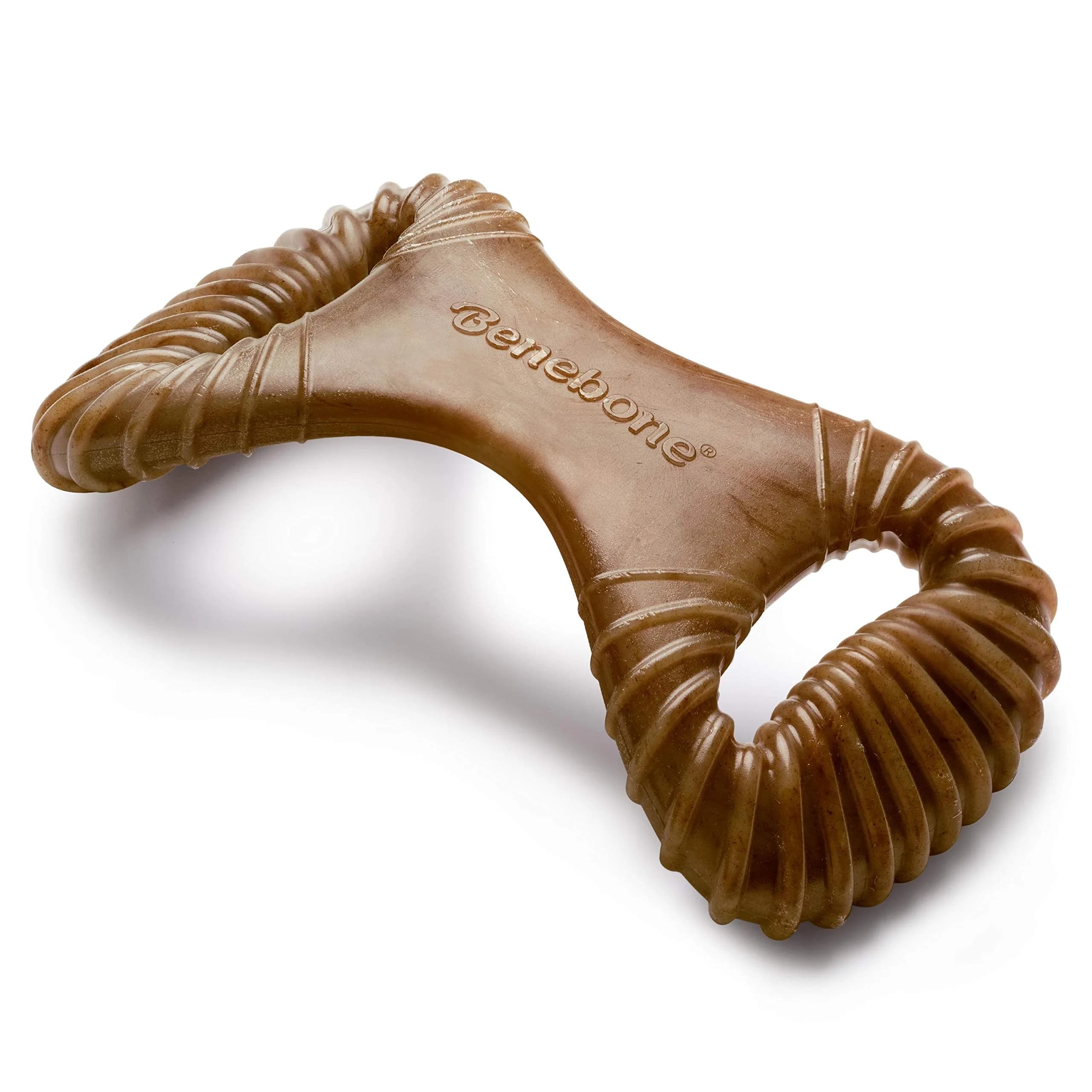 Benebone Dental Chew Toy for Dogs Large | Real Bacon, Durable USA Made - main product image
