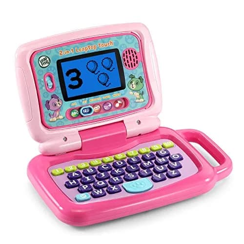 LeapFrog 2-in-1 LeapTop Touch Learning Toy, Pink | Ages 2-5 Years thumbnail 2
