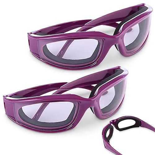 SYAYVO Onion Goggles for Cooking, Tear Free Cutting Glasses 5.6" X 1.7" X 4.8" Inch | Snug Fit for Clear Vision thumbnail 1
