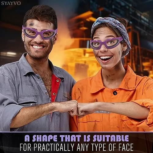 SYAYVO Onion Goggles for Cooking, Tear Free Cutting Glasses 5.6" X 1.7" X 4.8" Inch | Snug Fit for Clear Vision thumbnail 9
