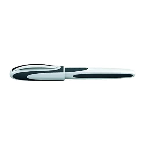 Schneider Ray Cartridge Rollerball Pen M (Medium), White/Dark Gray Barrel, Royal Blue Erasable Ink | 1.0mm Line Width thumbnail 6