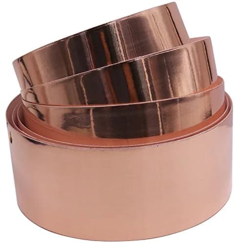LOVIMAG Copper Foil Tape 50mm x 10m (2in x 33ft) | Dual Conductive Adhesive for EMI Shielding & Crafts thumbnail 2
