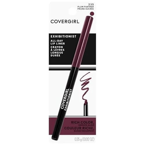 COVERGIRL Exhibitionist All-Day Lip Liner Plum Partner 235 | 0.889cm (0.33in) | Cruelty-Free Lip Color thumbnail 2