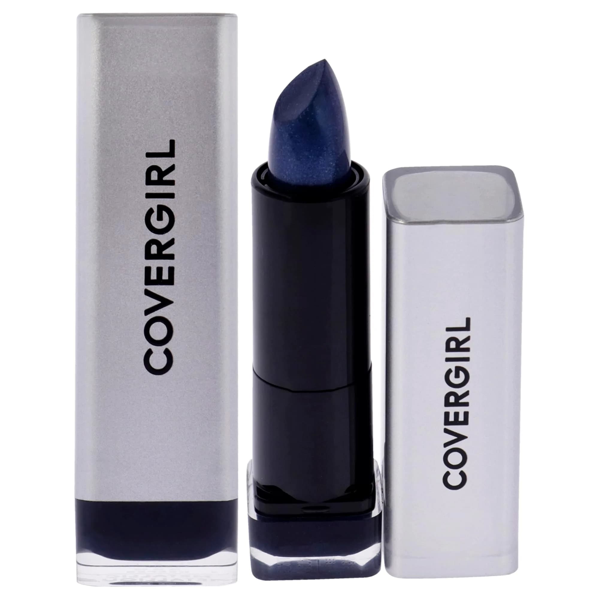 COVERGIRL Exhibitionist Lipstick Metallic, Deeper 550 | Long-lasting, Sheer Color with Shea Butter (70-120 chars) - main product image