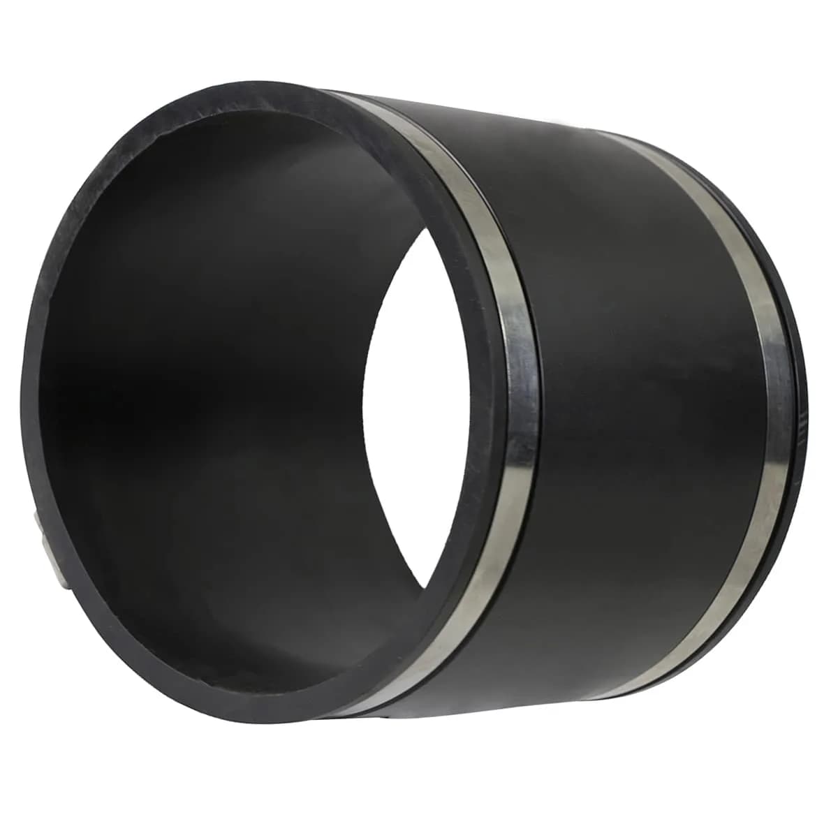 SUPPLYGIANT Flexible PVC Coupling with Stainless Steel Clamps 15.24 cm (6 Inch) | ASTM C1173 Certified