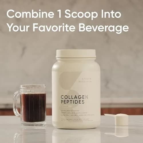 Sports Research Collagen Peptides Protein Powder 2lb (907g) | Hair, Skin & Joint Support thumbnail 3
