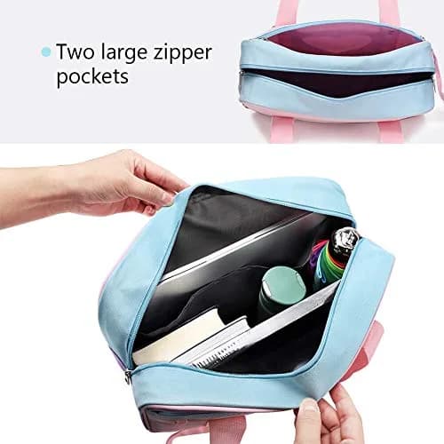 STEAMEDBUN Kawaii Ita Bag Large Tote Shoulder Bag with Clear Heart Window & Pockets 37.5cm (14.8 inch) | Anime & Cosplay Accessory thumbnail 4