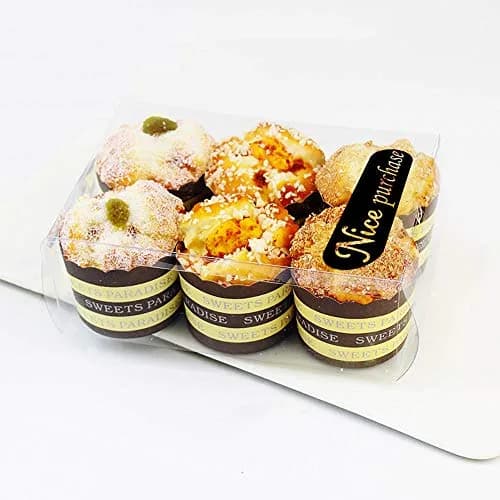 Nice purchase Realistic Artificial Cake Set | 6 PCS Multicolored thumbnail 4