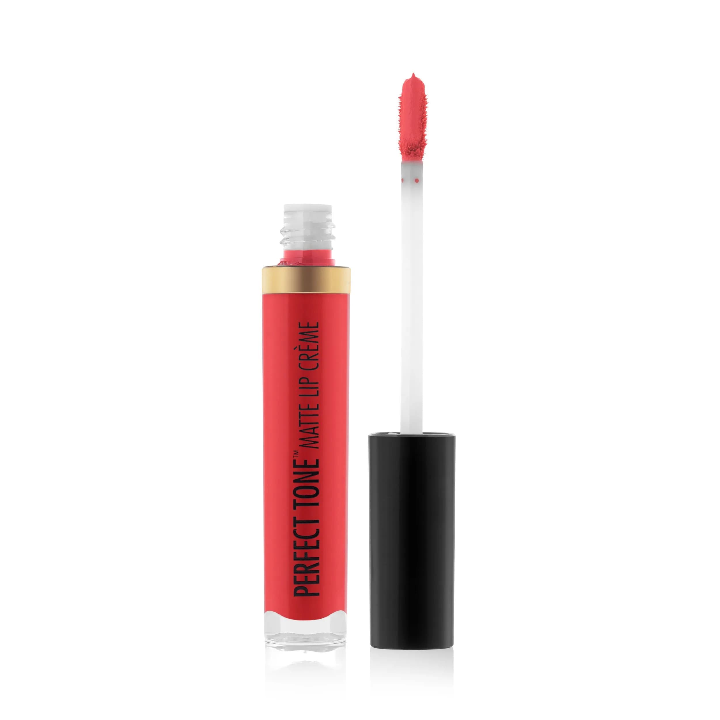 Black Radiance Perfect Tone Matte Liquid Lipstick Doll Face | Velvety Matte Finish, Long Wear (1 Count) — Rogue Red
