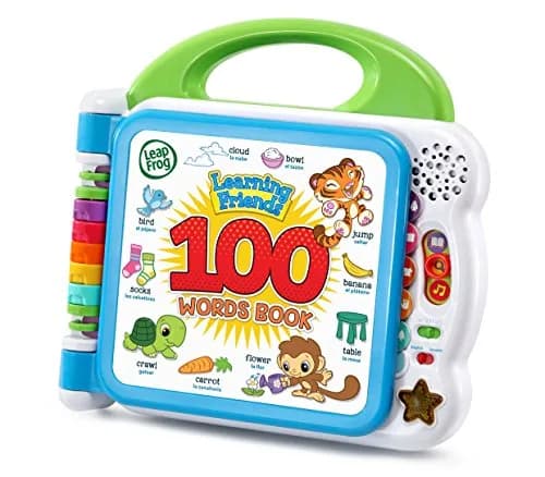 LeapFrog Learning Friends 100 Words Book - Green, 23.9cm x 23.4cm x 4.8cm | Bilingual Learning Toy thumbnail 3