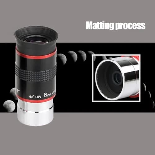 SVBONY 6mm Ultra Wide Angle Telescope Eyepiece | 68 Degree FOV, 1.25 Inch Barrel thumbnail 5