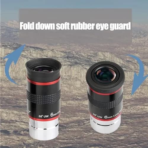 SVBONY 6mm Ultra Wide Angle Telescope Eyepiece | 68 Degree FOV, 1.25 Inch Barrel thumbnail 7