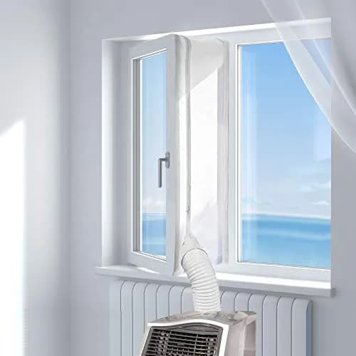HOOMEE Universal Window Seal for Portable Air Conditioners & Dryers 560cm (220") | Easy Install Kit for Efficient Cooling thumbnail 2