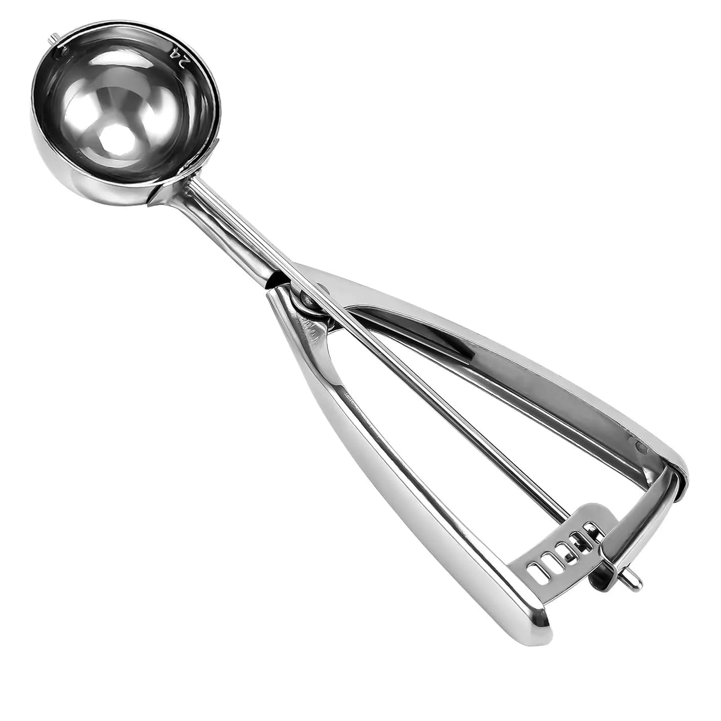 Saebye Cookie Scoop Size 24 2 Inch | Food Grade Stainless Steel Kitchen Tool