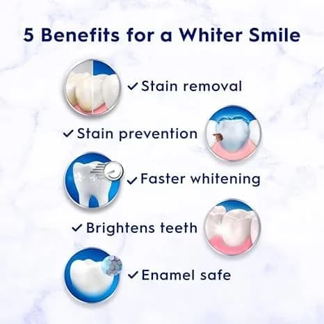 Crest 3D White Brilliance Vibrant Peppermint Toothpaste 12.3 oz (360ml) Pack of 3 | Fastest Whitening & Advanced Stain Protection thumbnail 3