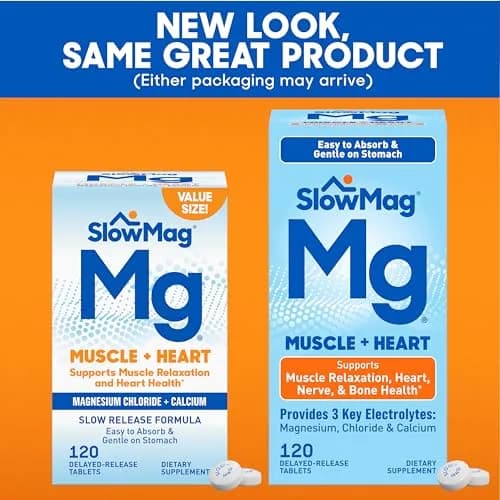 Slow-Mag Magnesium & Calcium Supplement 120 Tablets thumbnail 2