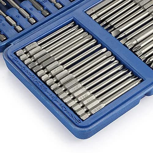 S SUNSBELL 50-Piece Security Bit Set with Magnetic Extension & Case | Alloy Steel, 3-Inch Bits for Electronics & Household Repair thumbnail 6