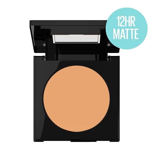 Maybelline Fit Me Matte + Poreless Pressed Powder - 334 Warm Sun | Controls Shine for Oily Skin, 8g thumbnail 2