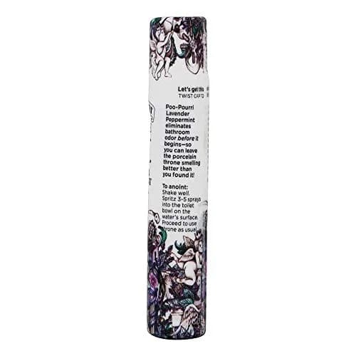 Poo-Pourri Before-You-Go Toilet Spray Lavender Peppermint 10ml (0.34 Fl Oz) | Odor Eliminator for Home & Travel thumbnail 2