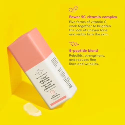 Drunk Elephant C-Tango Multivitamin Eye Cream 15 ml/.5 fl oz | Vitamin C & Peptides for Radiant Skin thumbnail 5