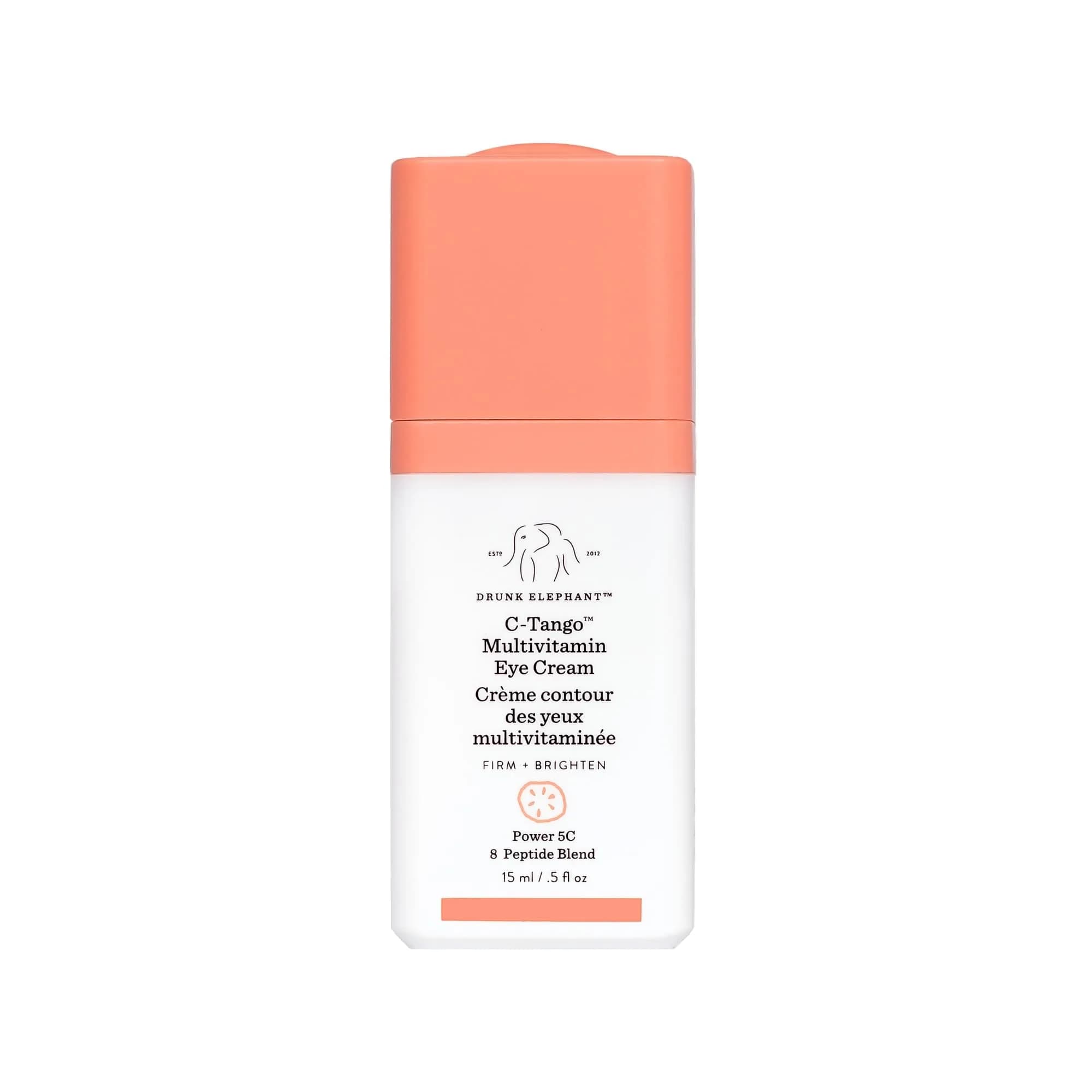 Drunk Elephant C-Tango Multivitamin Eye Cream 15 ml/.5 fl oz | Vitamin C & Peptides for Radiant Skin - main product image