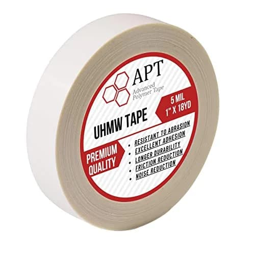 APT UHMW Polyethylene Tape 1" x 18Yds | Abrasion & Impact Resistant Surface Protection thumbnail 1