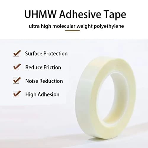 APT UHMW Polyethylene Tape 1" x 18Yds | Abrasion & Impact Resistant Surface Protection thumbnail 2