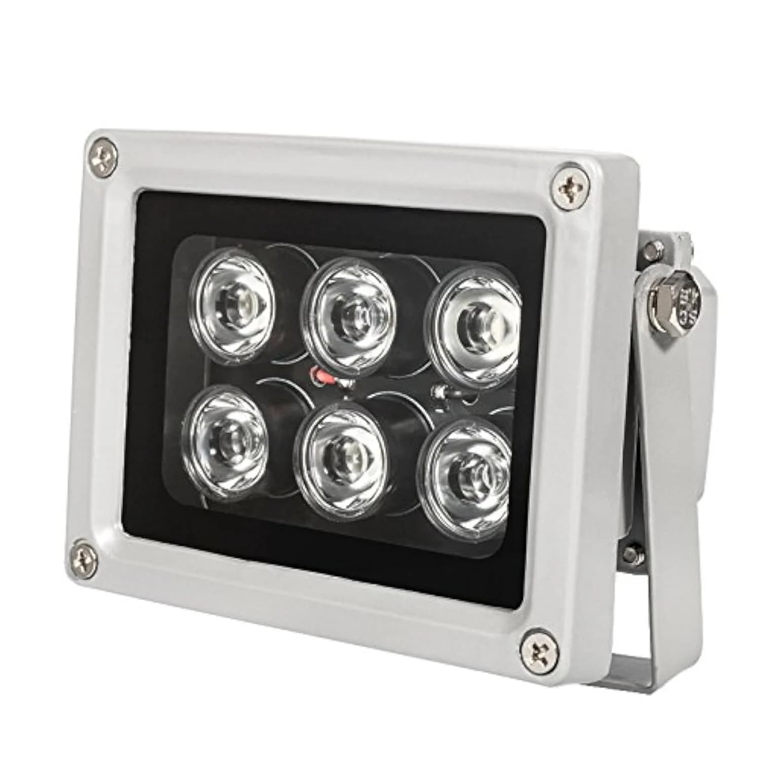 EVERSECU Infrared Illuminator 850nm 6 LEDs 130ft 60 Degree Wide Angle | Waterproof IP65 Metal Case - main product image
