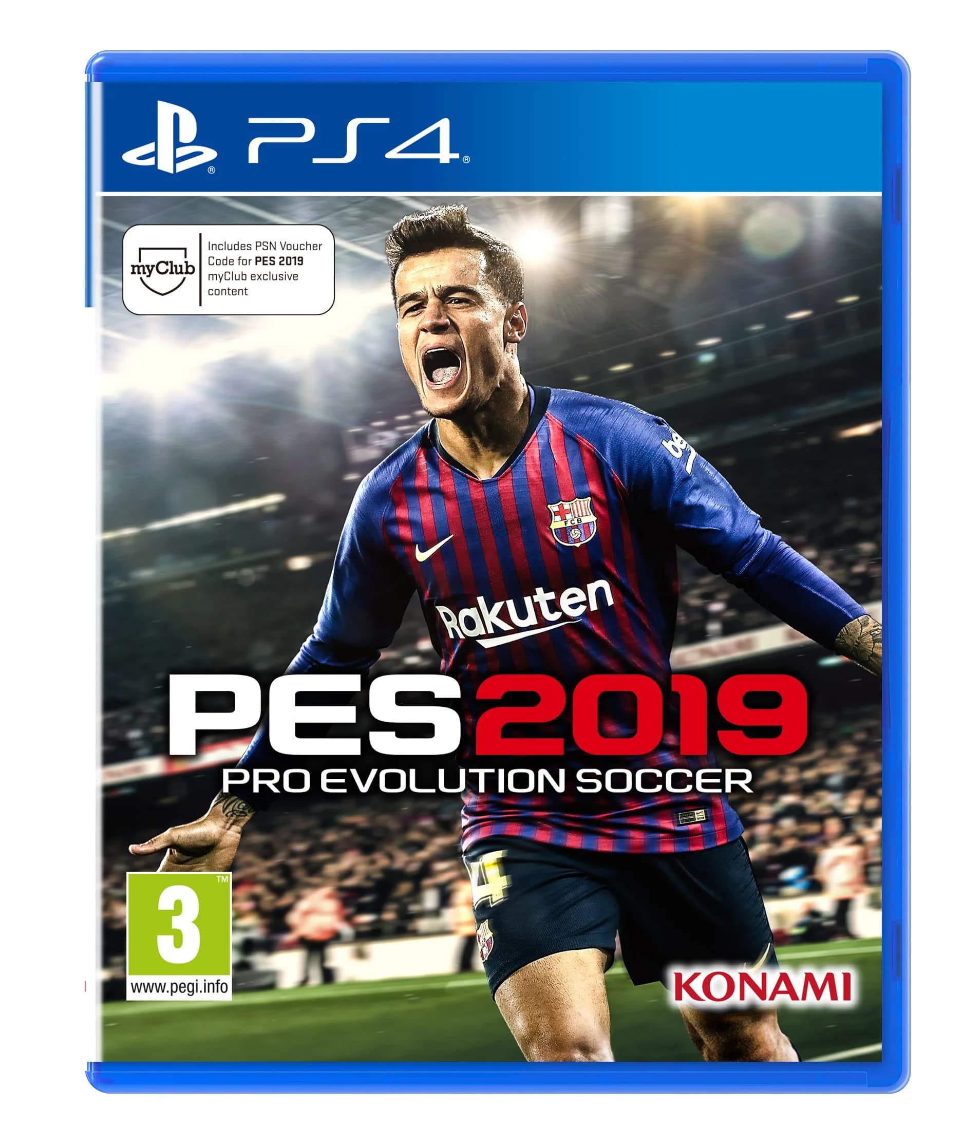 Konami Pro Evolution Soccer 2019 PS4 Game | PAL EU - main product image