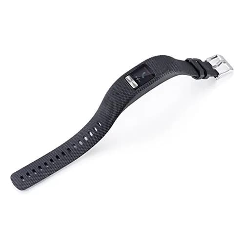 ZSZCXD Black Silicone Band for Garmin Vivofit 4, Large | Adjustable Size thumbnail 3