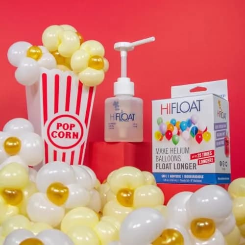 HI-FLOAT ULTRA HI-FLOAT Balloon Treatment with Pump 5 oz (142g) | Extends Helium Float Time Up to 25x thumbnail 7