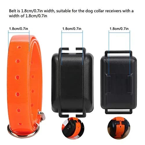 TrainPro Waterproof TPU Replacement Strap for Dog Training Collar, 27.5 in | Durable, Waterproof Nylon & Stainless Steel Buckle thumbnail 7