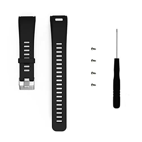 AUTRUN Silicone Strap Replacement Wristband for Garmin Vivosmart HR | Adjustable, Durable & Colorful (140-220mm) thumbnail 1