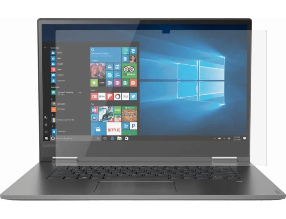 Pc Pro Screen Protector Set for Lenovo Yoga 730 15.6" Touch Display | High Clarity Anti Scratch