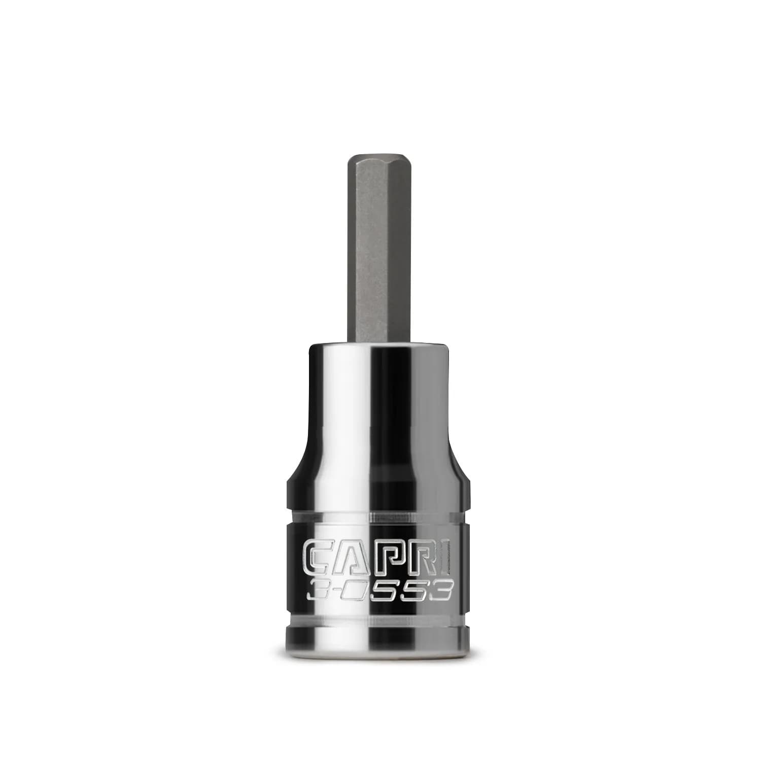 Capri Tools 7/32-Inch Hex Bit Socket 3/8-Inch Drive SAE (1.46 inches / 0.01 oz) | Forged S2 Steel Professional Grade