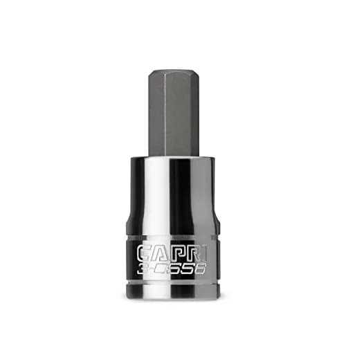 Capri Tools 3/8-Inch Hex Bit Socket, 3/8-Inch Drive, SAE | Professional Grade S2 Steel for High Torque thumbnail 1