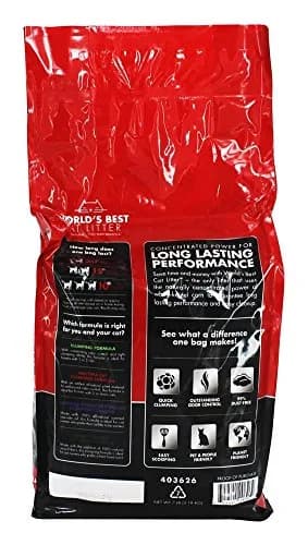 World's Best Cat Litter Multiple Cat Clumping Formula 3.18 kg (7 lbs) | Odor Control & Easy Scooping thumbnail 3