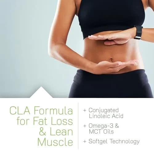 Irwin Naturals CLA Lean Body Fat Reduction Liquid Soft-Gels 80 Count | Supports Fat Loss & Muscle Tone thumbnail 4
