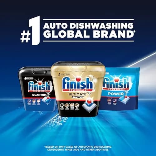 Finish Quantum Dishwasher Pods 82 Count | 24-Hour Dried-On Stain Removal thumbnail 7