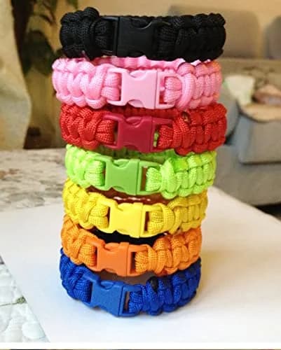 CooBigo 100-Pack Assorted 3/8" Side Release Buckles | Plastic POM, 10mm Webbing Fit thumbnail 9