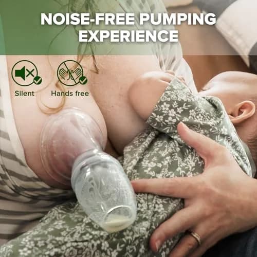 haakaa Manual Breast Pump for Breastfeeding 4oz/100ml | Award-Winning Silicone Design, Portable & Easy to Clean thumbnail 5